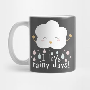 I Love Rainy Days Mug